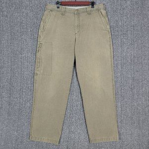 Columbia Sportswear Co Pants Mens 36 Olive Green Utility Hunting Hiking Casual